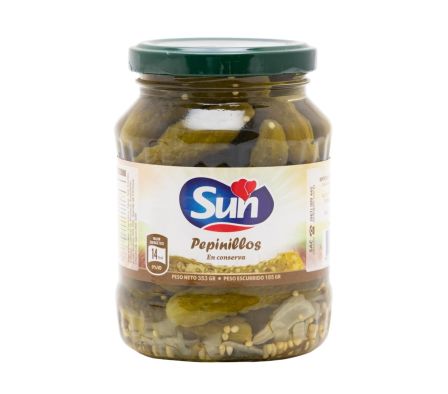 PEPINO SUN 185GR (12) VIDRIO
