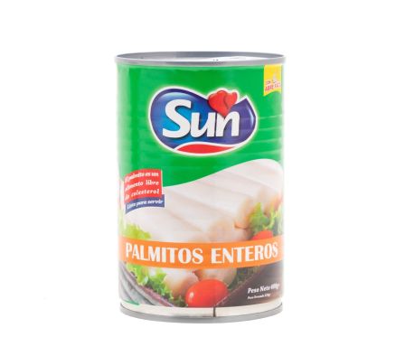 PALMITO SUN ENTERO ABRE FACIL 400GR (24)
