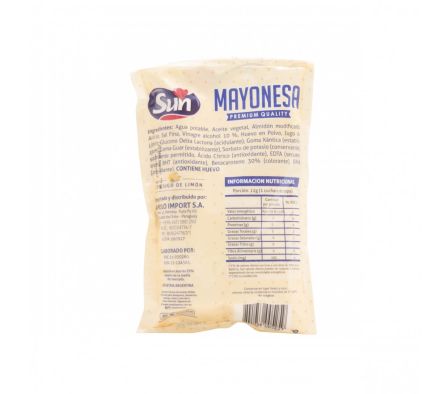 MAYONESA CLASICA SUN SACHET X 125 GR (20)