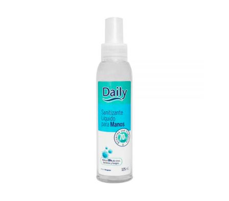 SANITIZANTE DAYLI P/MANOS C/ FRAGANCIA X 125ML
