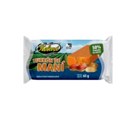 TURRON DE MANI KELVA BAJO EN AZUC X 65GR (144)