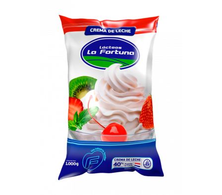 CREMA DE LECHE LA FORTUNA SACHET 1LT
