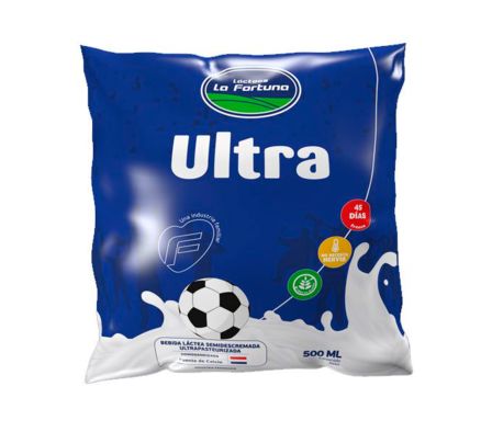 BEBIDA LACTEA LA FORTUNA ULTRA PASTEU. 500ML