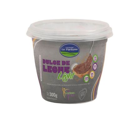 DULCE DE LECHE  LA FORTUNA LIGTH X 300GR
