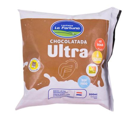 BEB. LACTEA CHOCOLATADA ULTRA LA FORTUNA X 500ML