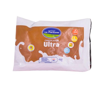BEB. LACTEA CHOCOLATADA ULTRA LA FORTUNA X 1LT