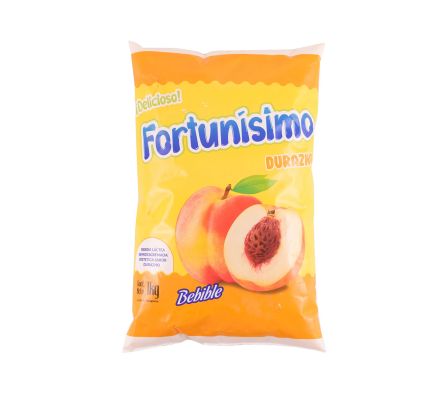 BEBIDA LACTEA FER. FORTUNISIMO DURAZ. 1LT SACHET