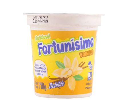 BEBIDA LACTEA FER. FORTUNISIMO VAIN. 140GR