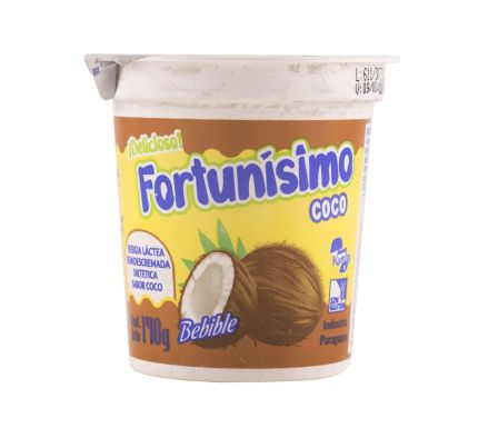 BEBIDA LACTEA FER. FORTUNISIMO COCO 140GR