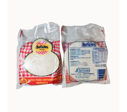 DISCO PARA EMPANADA MED. LAS DELICIAS