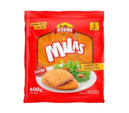 (CR27MK2) MILANESA KZERO X 600GR