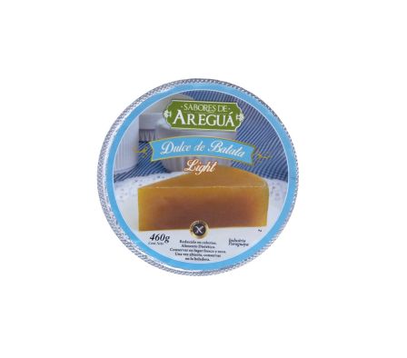 DULCE DE BATATA LIGHT SABORES DE AREGUA X 460G (12)