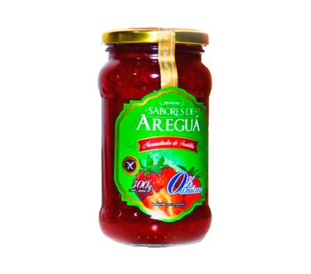 MERMELADA F&F 0%/AZUCAR C/STEVIA FRUTILLA 400GR (12)
