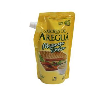 MAYONESA SABORES AREGUA SACHET 500 GR (12)