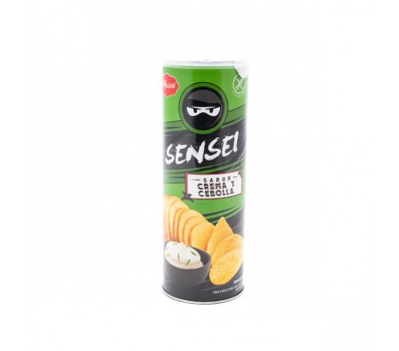 PAPAS FRITAS SENSEI SABOR CREMA Y CEBOLLA 140 GR (20)