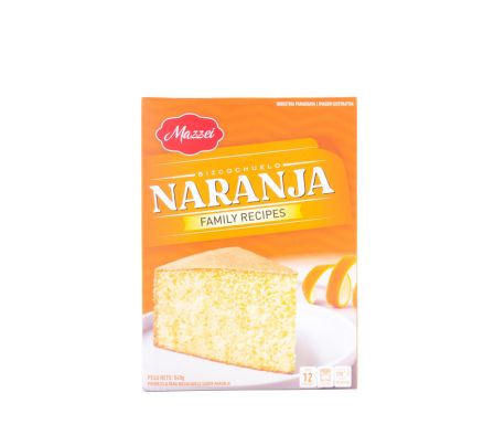 PREMEZCLA MAZZEI SABOR NARANJA 540GR (10)