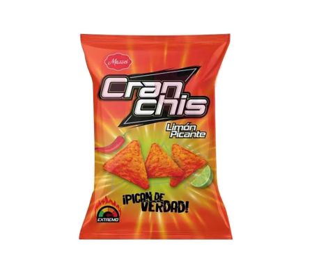 SNACK CRANCHIS SABOR LIMON PICANTE 100GR (16)