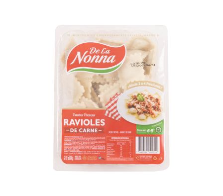 RAVIOLES DE CARNE DE LA NONNA X 500 GR