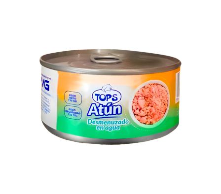ATUN TOPS DESMENUZADO EN AGUA X 170 GR (48)