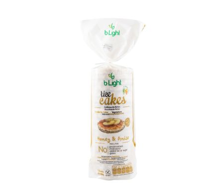 GALLETA DE ARROZ MIEL/ANIS B-LIGHT 110GR (24)