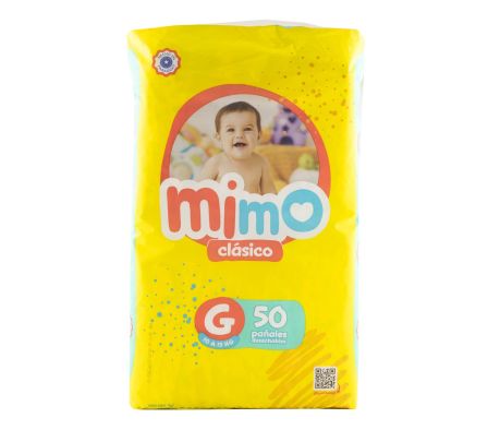 PAÑAL MIMO ECO G MEGA PACK X50UNIDS(4)