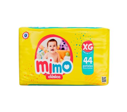 PAÑAL MIMO ECO XG MEGA PACK X44UNIDS(4)