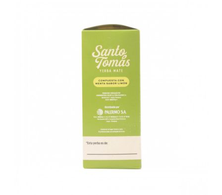 YERBA MATE SANTO TOMAS MENTA Y LIMÓN X 500G (12)