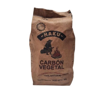 CARBON VEGETAL HAKU DE 3KG