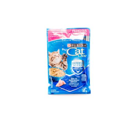 ALIM. HUMEDO P/GATO CAT CHOW POLLO GATITOS X 85GR (15)