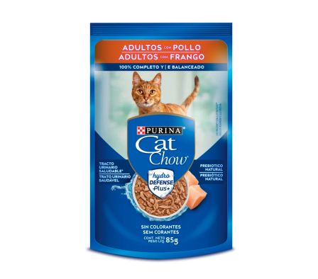 ALIM. HUMEDO P/ GATO CAT CHOW POLLO ADL X 85GR (15)