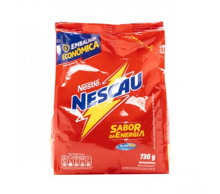 CHOCOLATADA NESCAU E/POLVO SACHET 730GR (12)