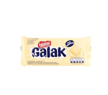 TABLETA CHOCOLATE BLANCO NESTLE GALAK X 80G (16)