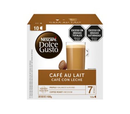 CAFE DOLCE GUSTO AUT LAIT 10CAPS X 100 GR (6)
