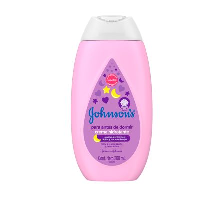 CREMA HIDRAT. JOHNSONS DULCE SUEÑOS 200ML (12)