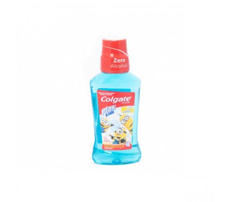 ENJ. BUC/COLGATE PLAX KIDS MINIONS 250ML (12)