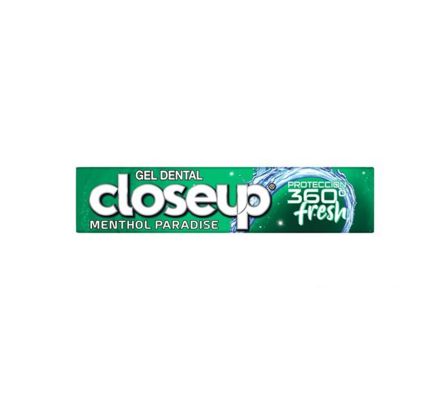 CREMA DENTAL CLOSE UP MENTHOL PARADISE 90G (72)