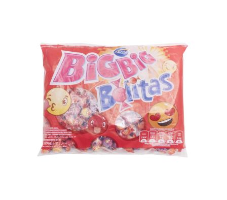 CHICLE BUBBLE BOLITA CARITAS 252 GRS (34)