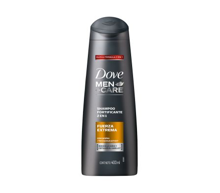 SHAMPOO DOVE MEN 2EN1 FUERZA RESISTENTE X 400ML (12)