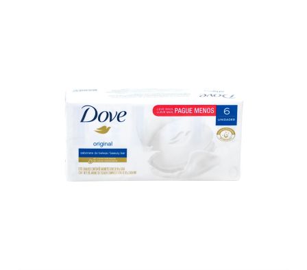PACK JABON DOVE BLANCO 6X90 GRS. (8)