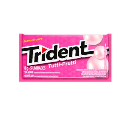 CHICLE TRIDENT TUTTI FRUTTI 32X21UN (336)