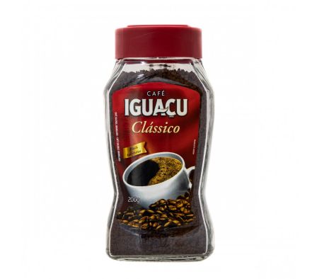 CAFE IGUACU SOLUB GRAN VIDRIO 200GR (12)
