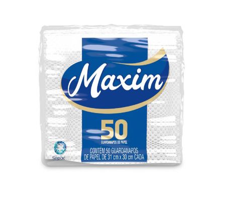 SERVILLETAS DE PAPEL MAXIM 31 CM X 30 CM.(48)