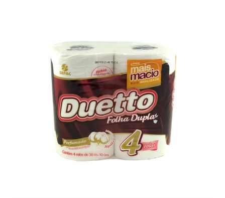 PAPEL HIG. DUETTO PERFUM. DH X 4UN