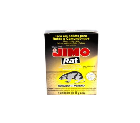 RATICIDA JIMO X 100GR (4 SOBRES X 25GR)
