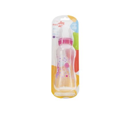BIBERON BRILLA ORTOP.250ML 2 ROSA