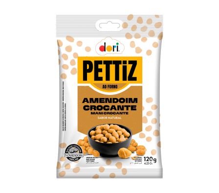 MANI PETTIZ NATURAL CROCANTE 120GR (36)