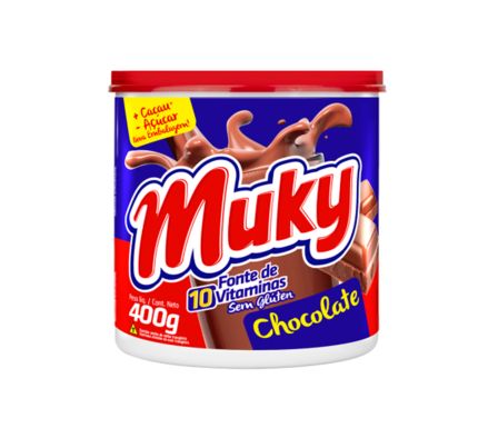 CHOCOLATE EN POLVO MUKY 400 GR.