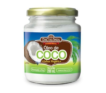 ACEITE DE COCO DACOLONIA E.V X 200GR (12)