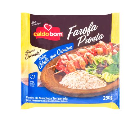FAROFA DE CEBOLLA CALDO BOM X 250 GRS (12)
