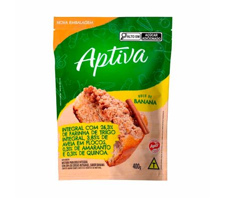 MEZCLA P/ TORTA APTIVA INT.BANANA X 400 GR (6)